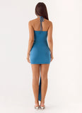 Flore Mini Dress Royal Blue