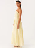 Carmel Maxi Dress Yellow