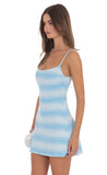 Scoop Neckline Mini Dress