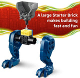 LEGO NINJAGO Jays Dragon Mech Fight Building Toy Pretend Play Set for Boys Girls Ages 4 Includes 2 Minifigures Gifts for Birthdays 71853