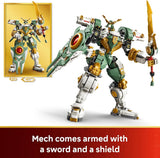 LEGO NINJAGO Lloyds Titan Mech 15th Anniversary Building Toy Collectible Mech Set for Boys Girls Ages 14 Display as Bedroom Decor Gift for Birthdays 71860