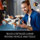 LEGO Technic NASA Apollo Lunar Roving Vehicle LRV Building Set Craft Kits for Adults Ages 18 Building Set of Space Rover with Authentic Details Gift for Birthdays 42182