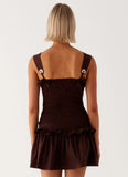 Tenielle Mini Dress Brown