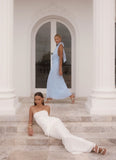 Anticipating Sequin Maxi Dress White