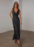 Loren Midi Dress Black