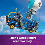 LEGO Fortnite Battle Bus Building Toy Collectible Fortnite Toy for Kids Boys Girls Ages 10 Pretend Play Set with 9 Minifigures from Video Game Gift for Birthdays 77073