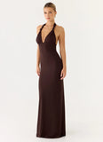 All I Need Maxi Dress Chocolate