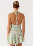 When I Move Mini Dress Mystic Paisley