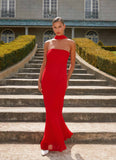 Under The Pagoda Maxi Dress Red