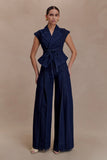 Beatrix High Rise Denim Jeans Indigo Blue