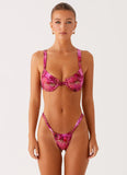 Airlie Balconette Bikini Top Lavender Lagoon