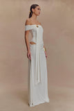 Oliver Slinky Maxi Dress White