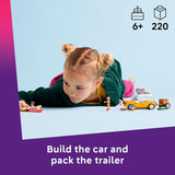 LEGO Friends Friendship Road Trip Travel Car Toy Buildable Storytelling Playset with Pretend Play Toys and Puppy Figurine Fun Birthday Gift Idea for Girls Boys Ages 6 42659