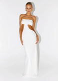 Kiss Me Cut Out Maxi Ivory