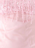 Siren Beaded Sequin Top Pink