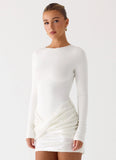 Overprotected Sequin Mini Dress White