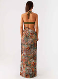 Overgrown Maxi Dress Vintage Blossom