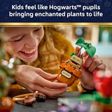 LEGO Harry Potter Hogwarts Herbology Plants 76474 Building Toy for Girls Boys Ages 12 Movable Features Display as Bedroom or Desk Decor 817 pieces Gift for Fans