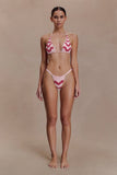 Robyn Beaded Bikini Bottom Pink