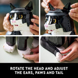 LEGO Ideas Tuxedo Cat Building Sets for Adults Ages 18 DIY Crafts Kit for Home Decor Living Room or Bedroom Gift for Animal Lovers 21349