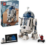 LEGO Star Wars R2 D2 Building Toy Set Play or Display Star Wars Toy for Boys Girls Ages 10 Gift Ideas for Kids Fans Includes 25th Anniversary Darth Malak Minifigure 75379