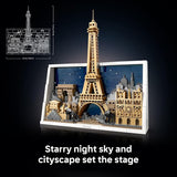 LEGO Architecture Paris City of Love Building Set for Adults Gift for Birthdays Office or Bedroom Decor for Women Men Ages 18 W Frame for Display 21064