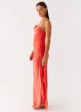 Louana Maxi Dress Coral
