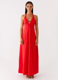 Zana Maxi Dress Red