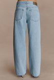 Mannon Mid Rise Denim Jeans 80S Blue