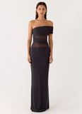 Lumi Maxi Dress Dark Grey