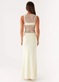 Imperial Maxi Dress Yellow