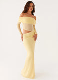 Emery Maxi Dress Yellow
