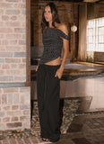 Samuel Low Rise Suiting Pants Black