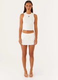 Movie Star Mini Skirt Pearl