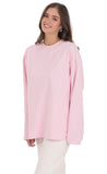 LA Graphic Crewneck Shirt in Pink