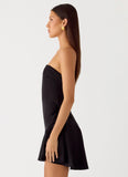 Luna Night Mini Dress Black