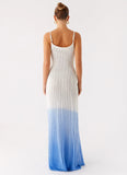 Kiki Maxi Dress Ombre Blue