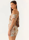 Cinema Mini Dress Desert Blur
