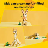 LEGO Creator 3 in 1 Cute Bunny 31162 Building Toy Girls Boys Ages 8 Choose Your Build W 3 Options 326 pcs Display in Bedroom or Bookshelf Gift Idea