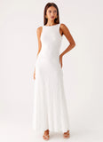 Embrace The Sun Maxi Dress White