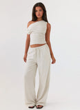 Set Sail Linen Pants Oat