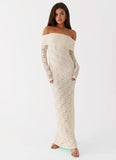 Yours Always Lace Maxi Dress Ivory