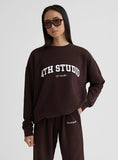 Espresso Fourth Studio Oversized Sweatshirt
