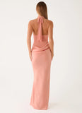 Kiyah Maxi Dress Peach