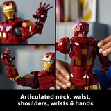 LEGO Marvel Iron Man Mark 3 Collectors Edition Building Set Poseable Super Hero Construction Kit W Mark 3 Minifigure for Adults Ages 18 Collectible Gift Idea for Birthdays 76344