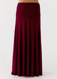 Thorness Maxi Skirt Plum