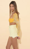 Long Sleeve Top in Yellow