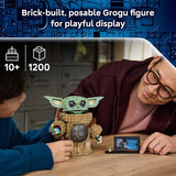 LEGO Star Wars Grogu Mandalorian Apprentice Building Toys Build and Display Set for Boys Girls Ages 10 Star Wars Gifts for Kids 75446