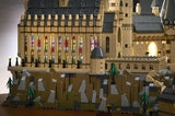LEGO Harry Potter Hogwarts Castle 71043 Building Set Model Kit with Minifigures Featuring Wand Boats and Spider Figure Gryffindor and Hufflepuff Accessories Collectible for Adults and Teens
