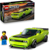 LEGO Speed Champions Dodge Challenger SRT Hellcat Sports Car Toy Building Set for Learning Play and Display Kids Toy for Boys and Girls Ages 9 Birthday Gift Idea for Race Car Fans 77237